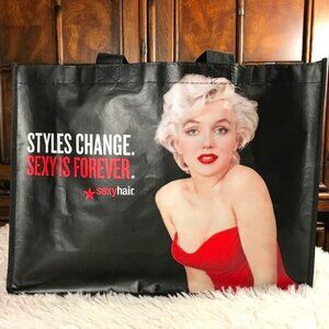 Sexy Hair Marilyn Monroe Utility Tote Bag